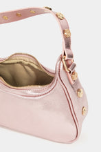 Load image into Gallery viewer, Star Button Trim Hobo Handbag