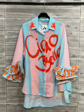Load image into Gallery viewer, Ciao Bella Printed Blouses White