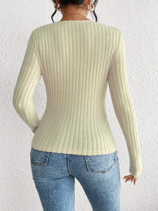 So good Ribbed Long Sleeve T-Shirt