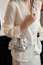 Load image into Gallery viewer, Drawstring Sequin Crossbody Bag