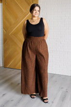 Load image into Gallery viewer, Harmony High Rise Wide Leg Pants in Brown