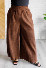 Load image into Gallery viewer, Harmony High Rise Wide Leg Pants in Brown