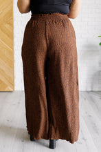 Load image into Gallery viewer, Harmony High Rise Wide Leg Pants in Brown