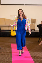 Load image into Gallery viewer, Sleeveless Surplice Cropped wrap Jumpsuit