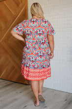 Load image into Gallery viewer, Journey On Mixed Print Dress