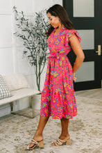 Load image into Gallery viewer, Polished and Pretty Waist Tie Tea Dress