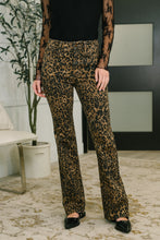 Load image into Gallery viewer, Roxy High Waist Bootcut Leopard Print