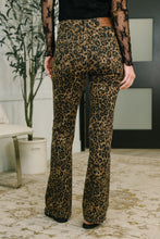 Load image into Gallery viewer, Roxy High Waist Bootcut Leopard Print