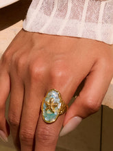 Load image into Gallery viewer, Keshet 18K Gold Non-Tarnish Starfish Ring