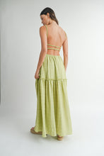 Load image into Gallery viewer, GIna Cutout Waist Backless Maxi Dress