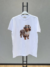 Load image into Gallery viewer, Stylish Puppy T-Shirt White
