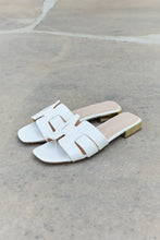 Load image into Gallery viewer, Walk It Out Slide Sandals in Icy White