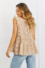 Load image into Gallery viewer, Tea Time Ruffle Sleeve Top