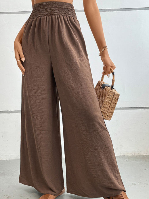 Ava Wide Waistband Relax Fit Long Pants