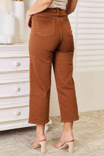 Load image into Gallery viewer, Tummy Control Garment Dyed Wide Crop