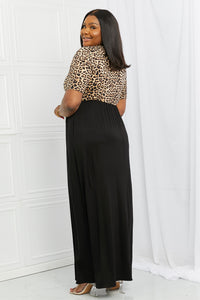 Essential Maxi Dress in Leopard