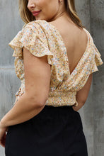 Load image into Gallery viewer, Your Hidden Gem Floral Printed Cropped Blouse