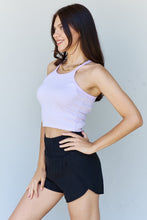 Load image into Gallery viewer, Everyday Staple Soft Modal Short Strap Ribbed Tank Top in Lavender