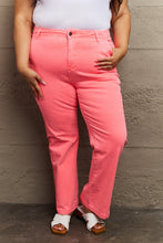 Load image into Gallery viewer, Kenya High Waist Side Twill Straight Jeans