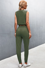 Load image into Gallery viewer, Sleeveless Top and Joggers Set