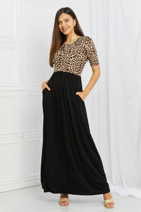 Essential Maxi Dress in Leopard