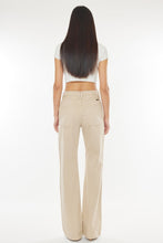 Load image into Gallery viewer, Kancan High-Rise Distressed Flare Jeans in Taupe