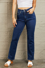 Load image into Gallery viewer, Kailee Tummy Control High Waisted Straight Jeans