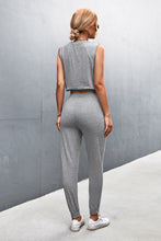 Load image into Gallery viewer, Sleeveless Top and Joggers Set