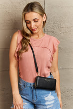 Load image into Gallery viewer, Nicole Lee  Signature Kiss Lock Crossbody Wallet