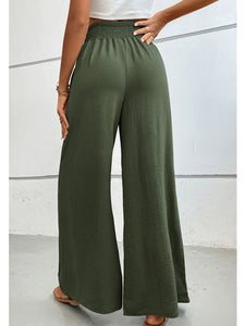 Ava Wide Waistband Relax Fit Long Pants