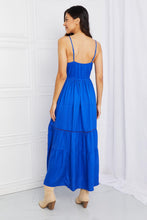 Load image into Gallery viewer, Spaghetti Strap Tiered Maxi Dress