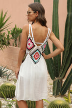 Load image into Gallery viewer, Siesta Key Openwork Sleeveless Embroidery Dress