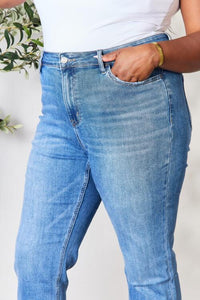 BAYEAS High Waist Straight Jeans