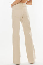 Load image into Gallery viewer, Kancan High-Rise Distressed Flare Jeans in Taupe