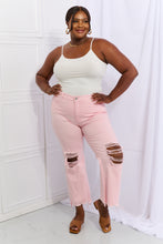 Load image into Gallery viewer, Miley Distressed Ankle Flare Jeans