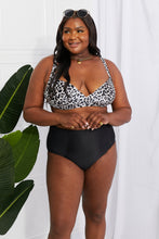 Load image into Gallery viewer, Take A Dip Twist High-Rise Bikini in Leopard