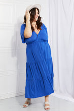 Load image into Gallery viewer, My Muse Flare Sleeve Tiered Maxi Dress
