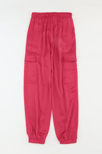 Selena Long Tie Waist Pocketed Pants