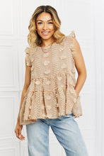 Load image into Gallery viewer, Tea Time Ruffle Sleeve Top