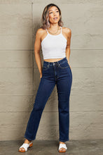 Load image into Gallery viewer, Kailee Tummy Control High Waisted Straight Jeans