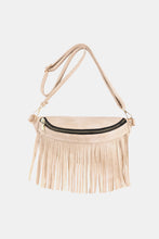 Load image into Gallery viewer, Nashville Fringed PU Leather Sling Bag