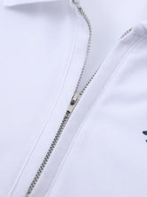 Load image into Gallery viewer, Floral Zip Short Sleeve Polo Shirt