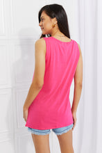 Load image into Gallery viewer, Zenana Full Size Oh So Simple Tank