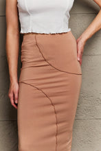 Load image into Gallery viewer, Fall in Love Swirl Merrow Edge Midi Skirt