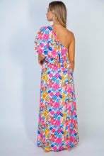 Load image into Gallery viewer, Sunshine &amp; Blossoms  Floral One-Shoulder Crop Top
