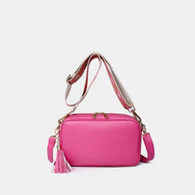 Load image into Gallery viewer, Tassel PU Leather Crossbody Bag