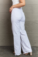 Load image into Gallery viewer, Raelene High Waist Wide Leg Jeans in White