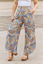 Load image into Gallery viewer, And The Why The Vibe Side Slit Printed Pants