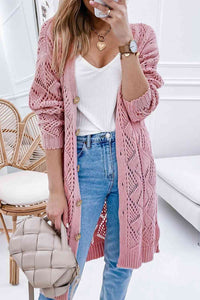 Ellie V-Neck Long Sleeve Cardigan