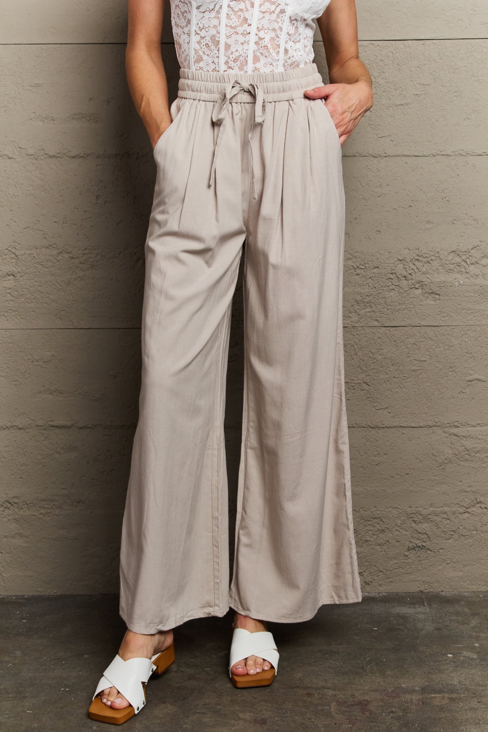 More For You Wide Leg Pants